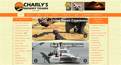 Desktop Screenshot of charlysdeserttours.com