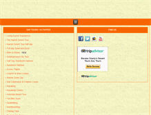 Tablet Screenshot of charlysdeserttours.com